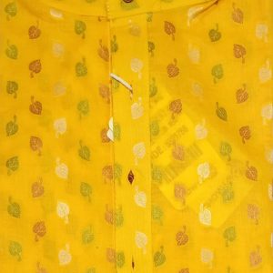 Kid's Yellow Printed Kurta
